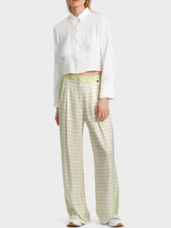Marc Cain Hosen-MODELL WICHITA – HOSE IM MUSTERMIX soft pistachio