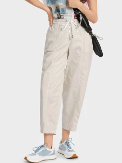 Marc Cain Hosen-MODELL WIDNES IN LIGHT COTTON grey stone