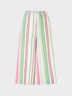 Marc Cain Hosen-MODELL WILMAR – CULOTTE MIT LÄNGSSTREIF smoky ice new