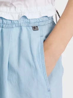 Marc Cain Hosen-MODELL WITTEN – HOSE “RETHINK TOGETHER” baby blue