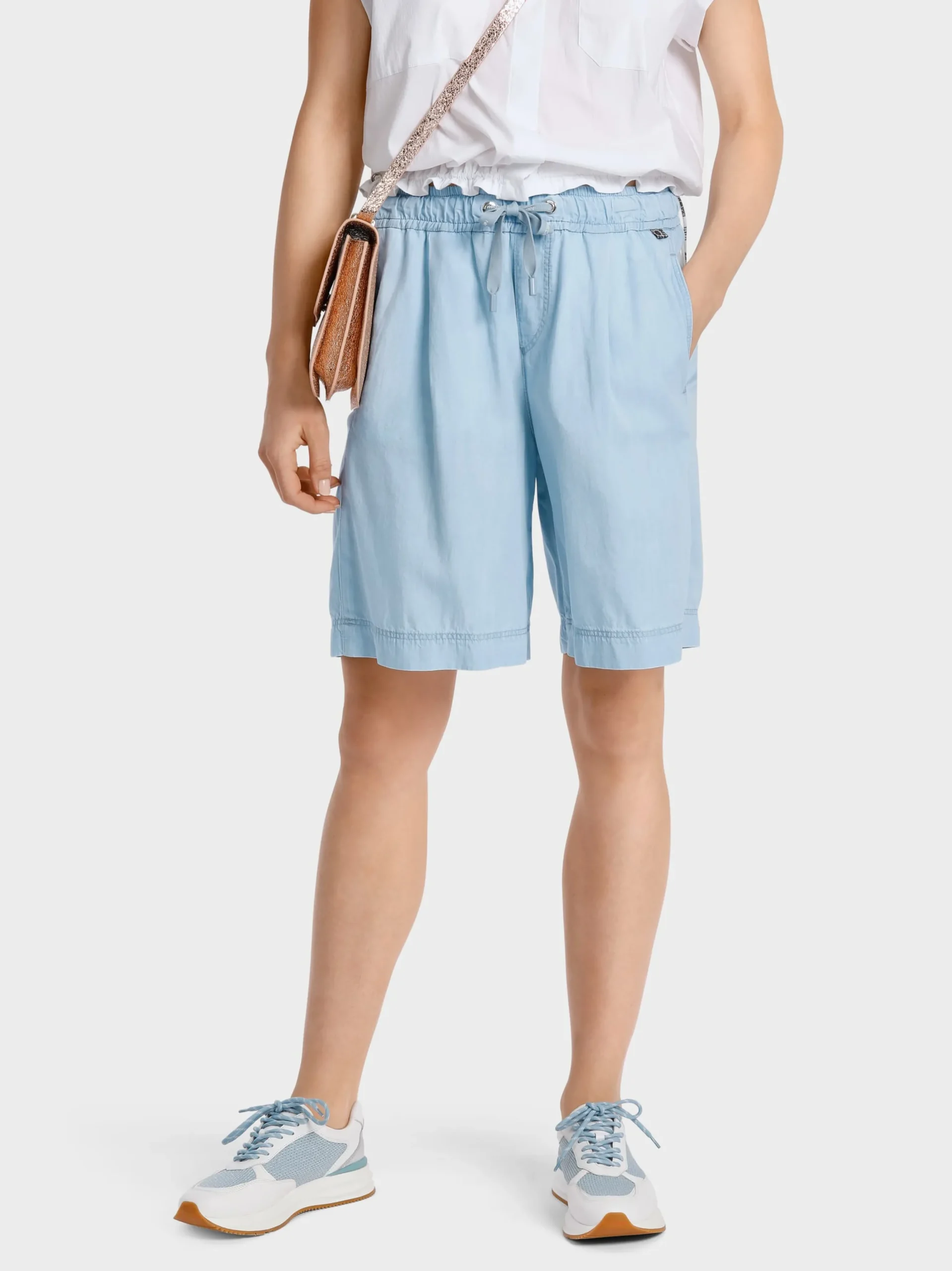Marc Cain Hosen-MODELL WITTEN – HOSE “RETHINK TOGETHER” baby blue