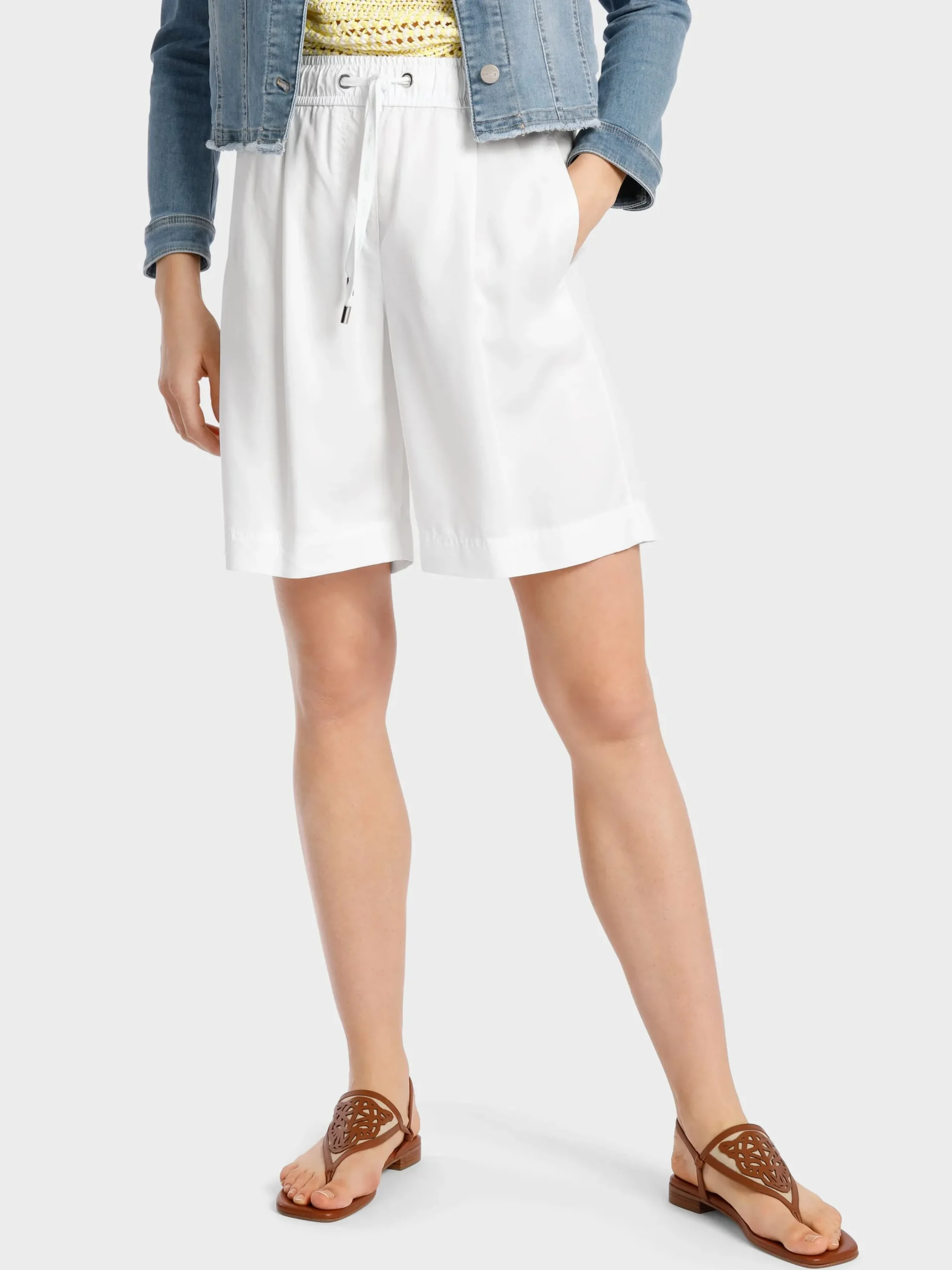 Marc Cain Hosen-MODELL WITTEN “RETHINK TOGETHER” white
