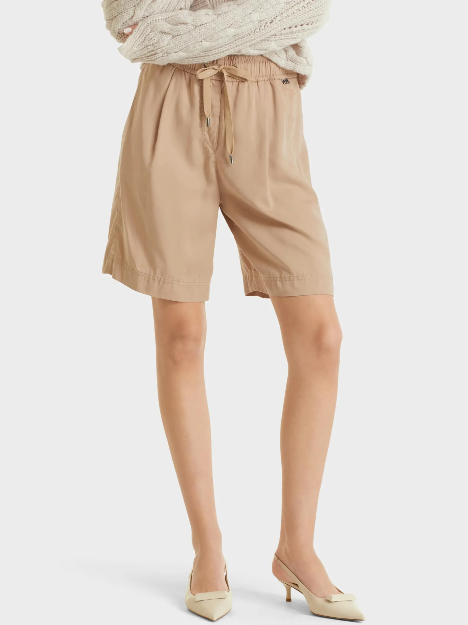 Marc Cain Hosen-MODELL WITTEN “RETHINK TOGETHER” deep sand