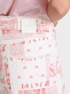 Marc Cain Jeans-MODELL WYLIE IM PRINTED DENIM white