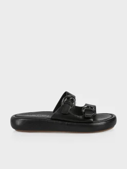 Marc Cain Schuhe-MULES MIT DICKER SOHLE black