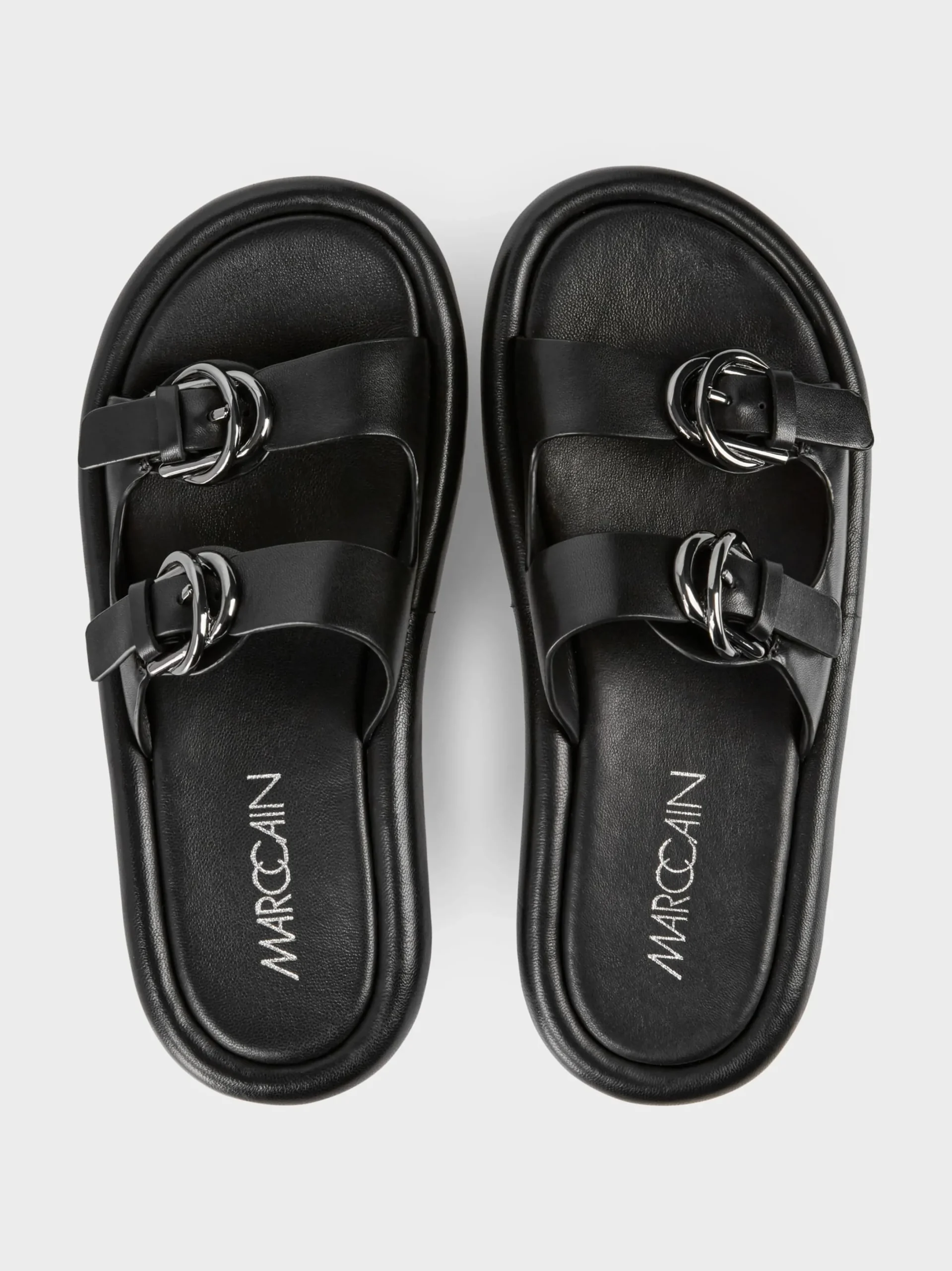 Marc Cain Schuhe-MULES MIT DICKER SOHLE black