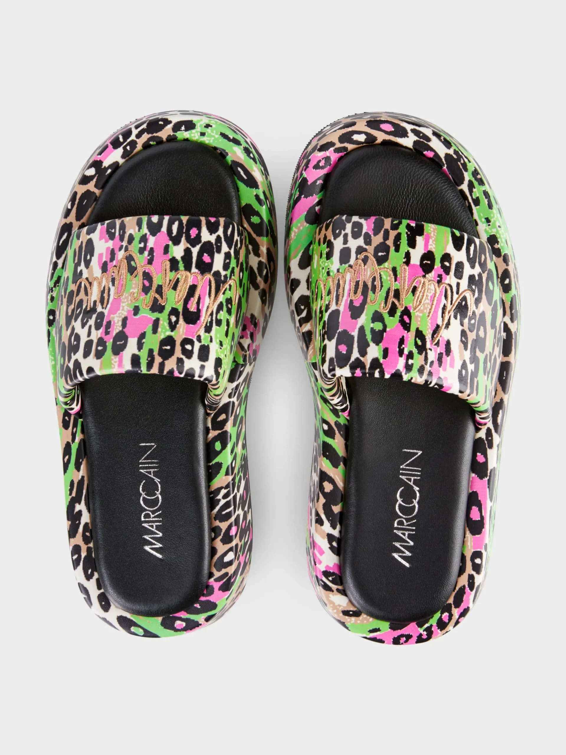 Marc Cain Schuhe-MULES MIT PRINT bright camel