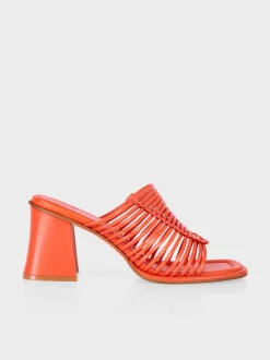 Marc Cain Schuhe-MULES MIT RIEMCHEN bright tomato