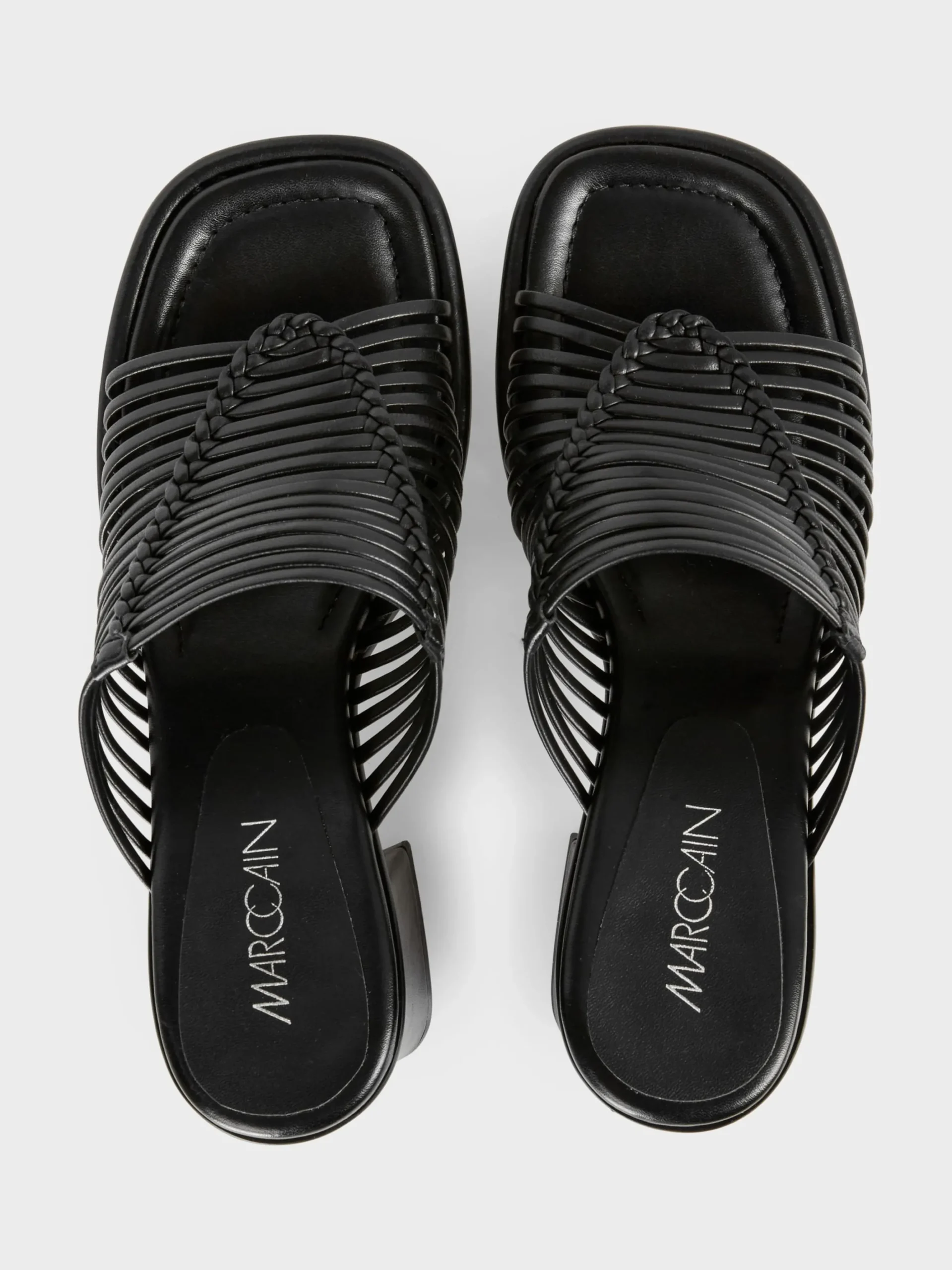 Marc Cain Schuhe-MULES MIT RIEMCHEN black