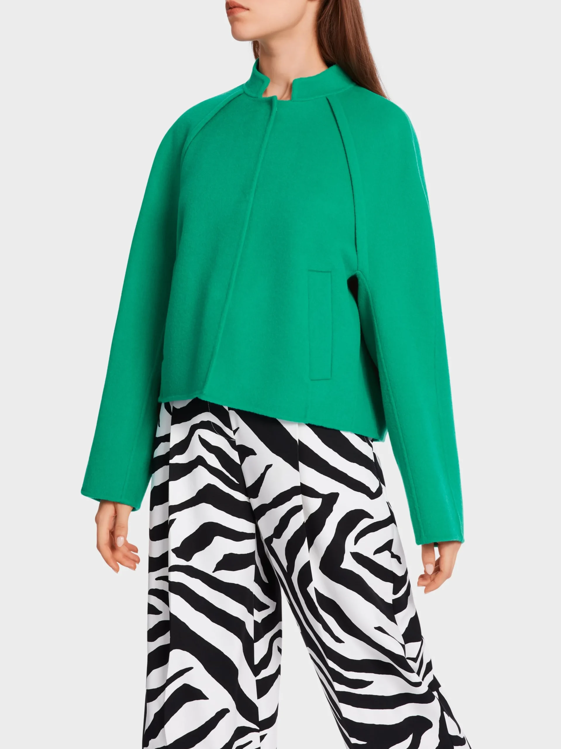 Marc Cain Mäntel & Outdoorjacken-OUTDOORJACKE AUS WOLLE bright malachite