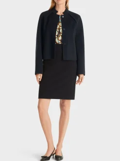 Marc Cain Mäntel & Outdoorjacken-OUTDOORJACKE AUS WOLLE midnight blue