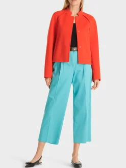 Marc Cain Mäntel & Outdoorjacken-OUTDOORJACKE AUS WOLLE bright tomato