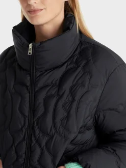 Marc Cain Mäntel & Outdoorjacken-OUTDOORJACKE MIT FANTASIE-STEPPUNG midnight blue