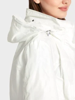 Marc Cain Mäntel & Outdoorjacken-OUTDOORJACKE MIT HOHEM STEHKRAGEN off-white