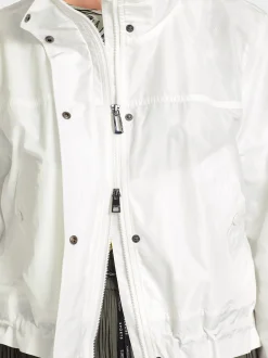 Marc Cain Mäntel & Outdoorjacken-OUTDOORJACKE MIT HOHEM STEHKRAGEN off-white