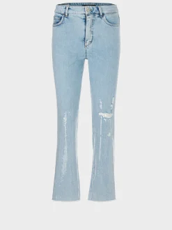 Marc Cain Jeans-PAILLETTEN-HOSE FYLIE 
