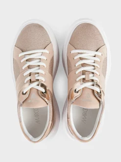 Marc Cain Schuhe-PLATEAU-SNEAKER soft moon rock