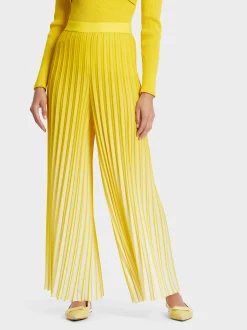 Marc Cain Hosen-PLISSIERTE HOSE WRAZA bright sulphur