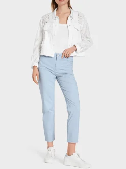 Marc Cain Hosen-5-POCKET-HOSE SILEA – 7/8-LANG soft summer sky
