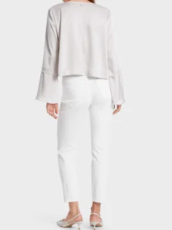 Marc Cain Hosen-5-POCKET-HOSE SILEA – 7/8-LANG white