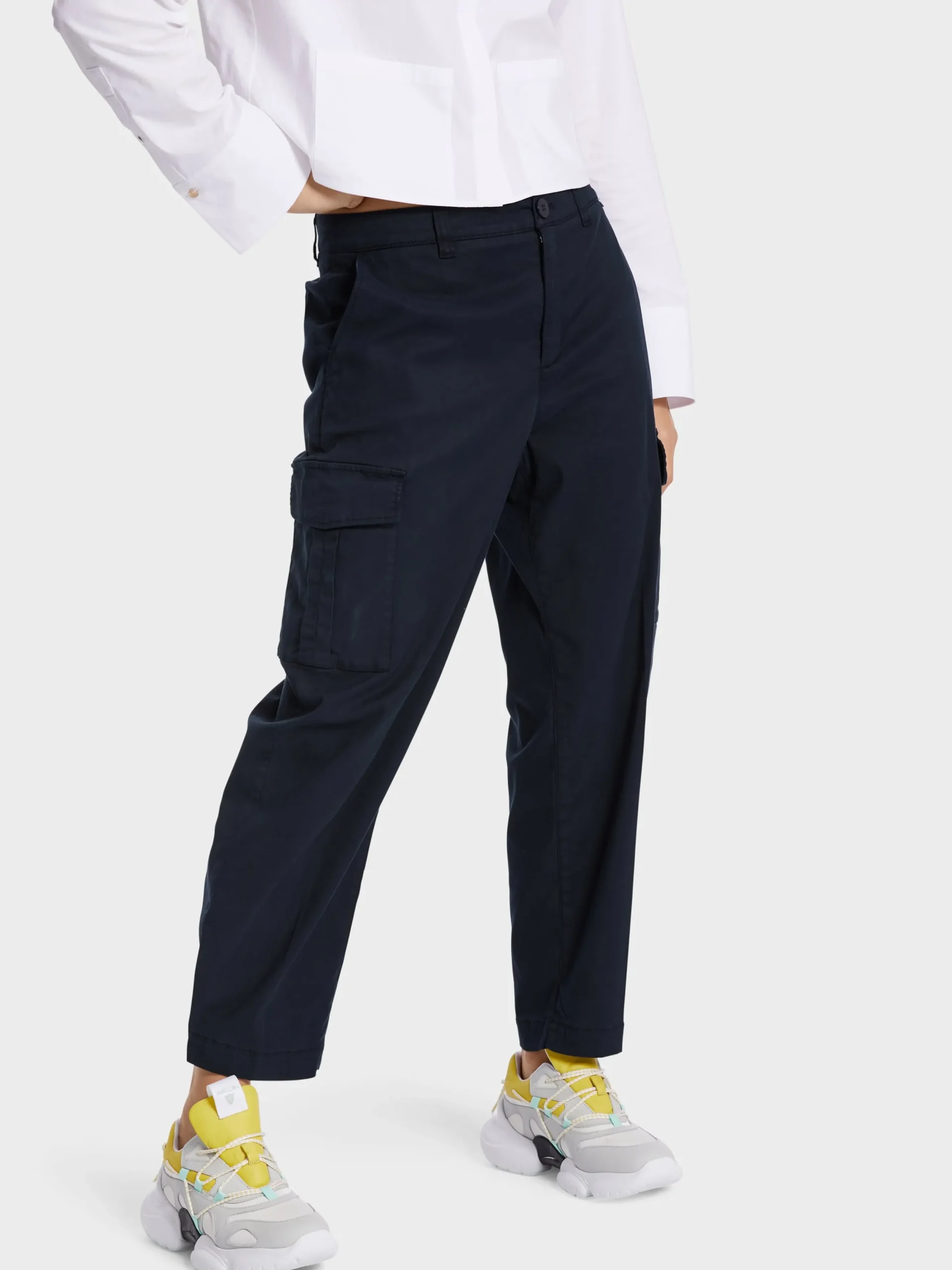 Marc Cain Hosen-RETHINK TOGETHER – CARGOHOSE RANGUN navy