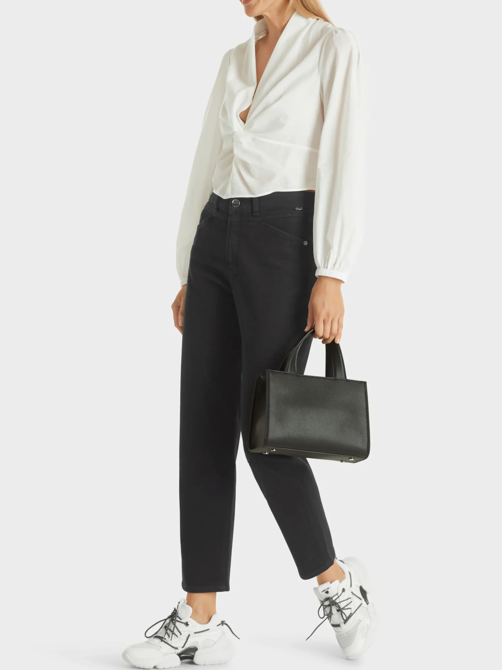 Marc Cain Jeans-"RETHINK TOGETHER" JEANS RIAD black