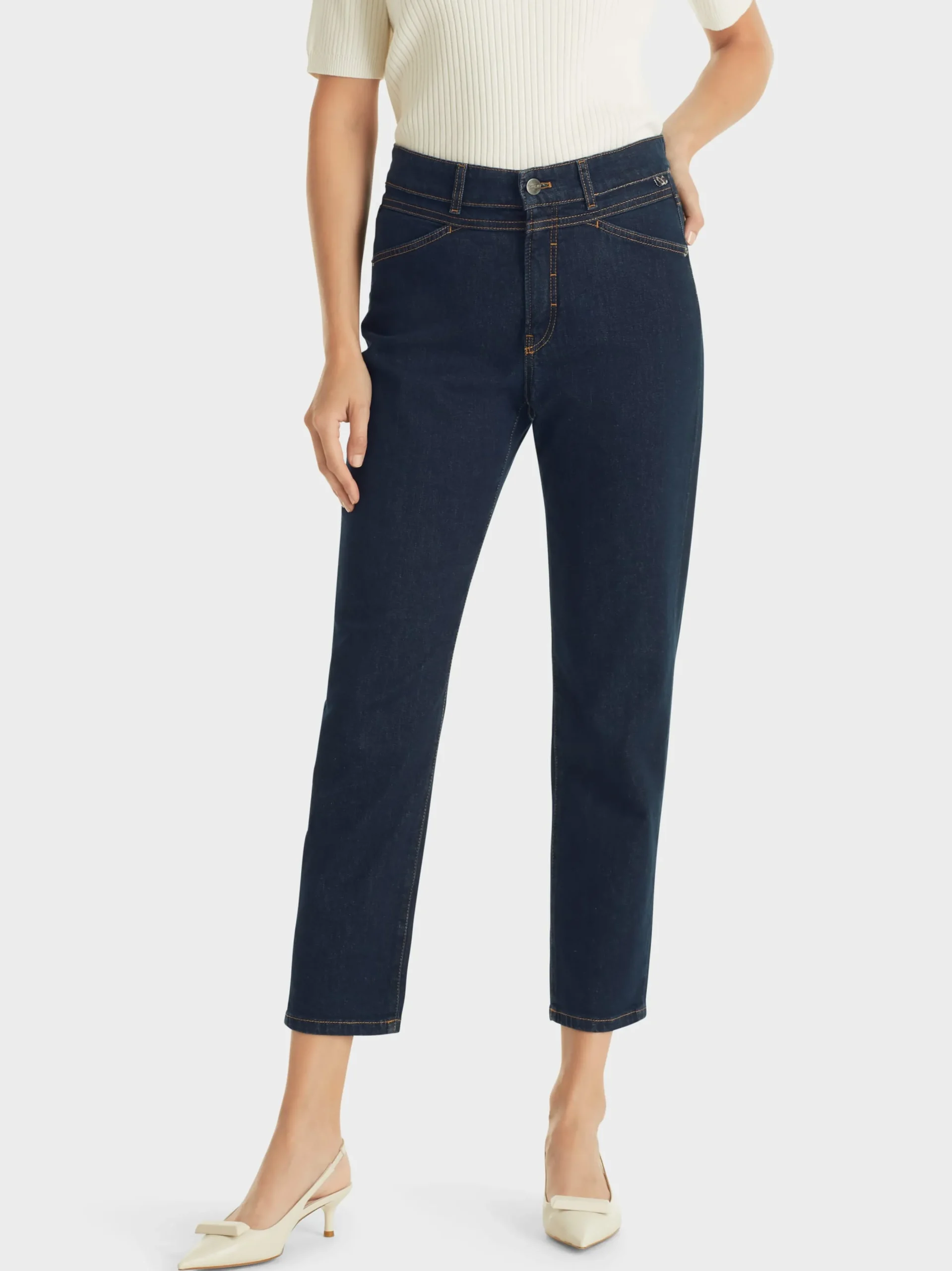 Marc Cain Jeans-"RETHINK TOGETHER" JEANS RIAD vintage indigo