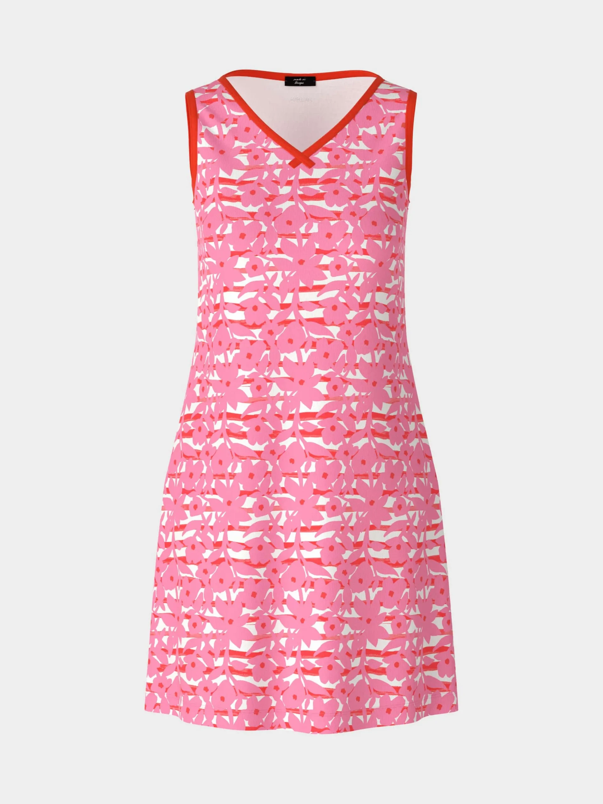 Marc Cain Kleider-ÄRMELLOSES KLEID MIT OVERPRINT lip gloss