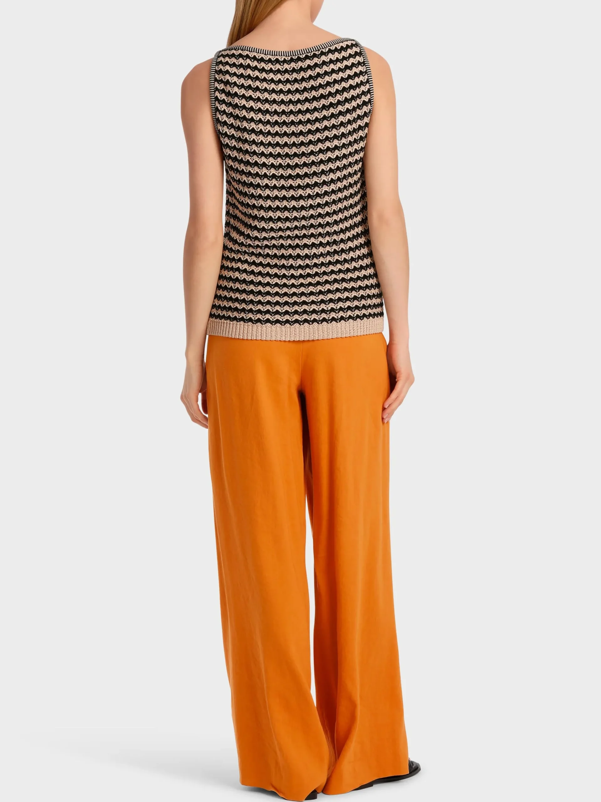 Marc Cain Shirts & Tops|Strick-ÄRMELLOSES STRICKTOP “RETHINK TOGETHER” soft rose
