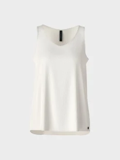 Marc Cain Shirts & Tops-ÄRMELLOSES TOP off-white