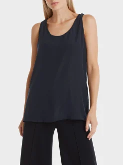 Marc Cain Shirts & Tops-ÄRMELLOSES TOP midnight blue
