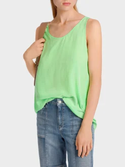 Marc Cain Shirts & Tops-ÄRMELLOSES TOP light apple green