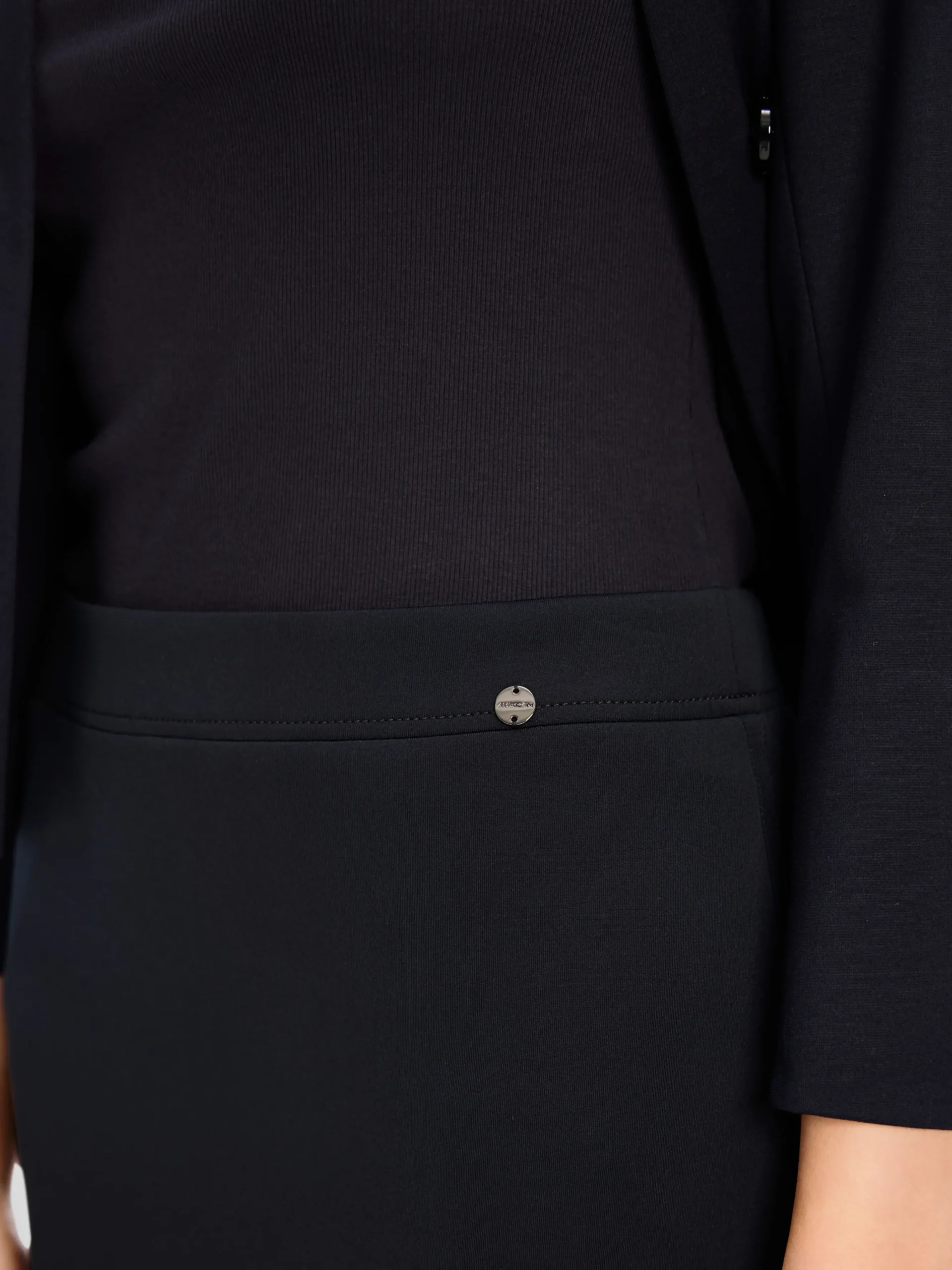 Marc Cain Röcke-ROCK AUS STRETCHJERSEY midnight blue