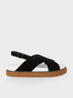 Marc Cain Schuhe-SANDALEN MIT KREUZRIEMEN black