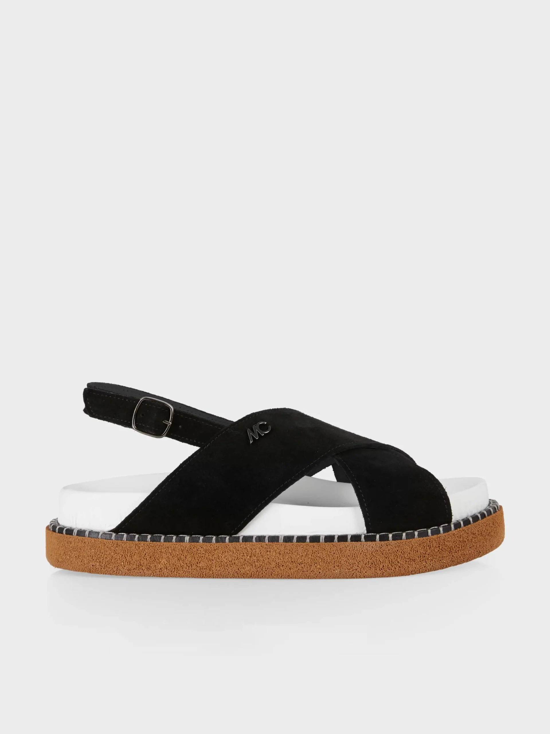 Marc Cain Schuhe-SANDALEN MIT KREUZRIEMEN black