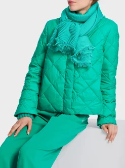 Marc Cain Accessoires-SCHAL MIT STREIFENSTRUKTUR bright malachite