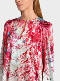 Marc Cain Blusen & Tuniken-SCHLUPFBLUSE IM UNTERWASSERDESSIN soft seashell