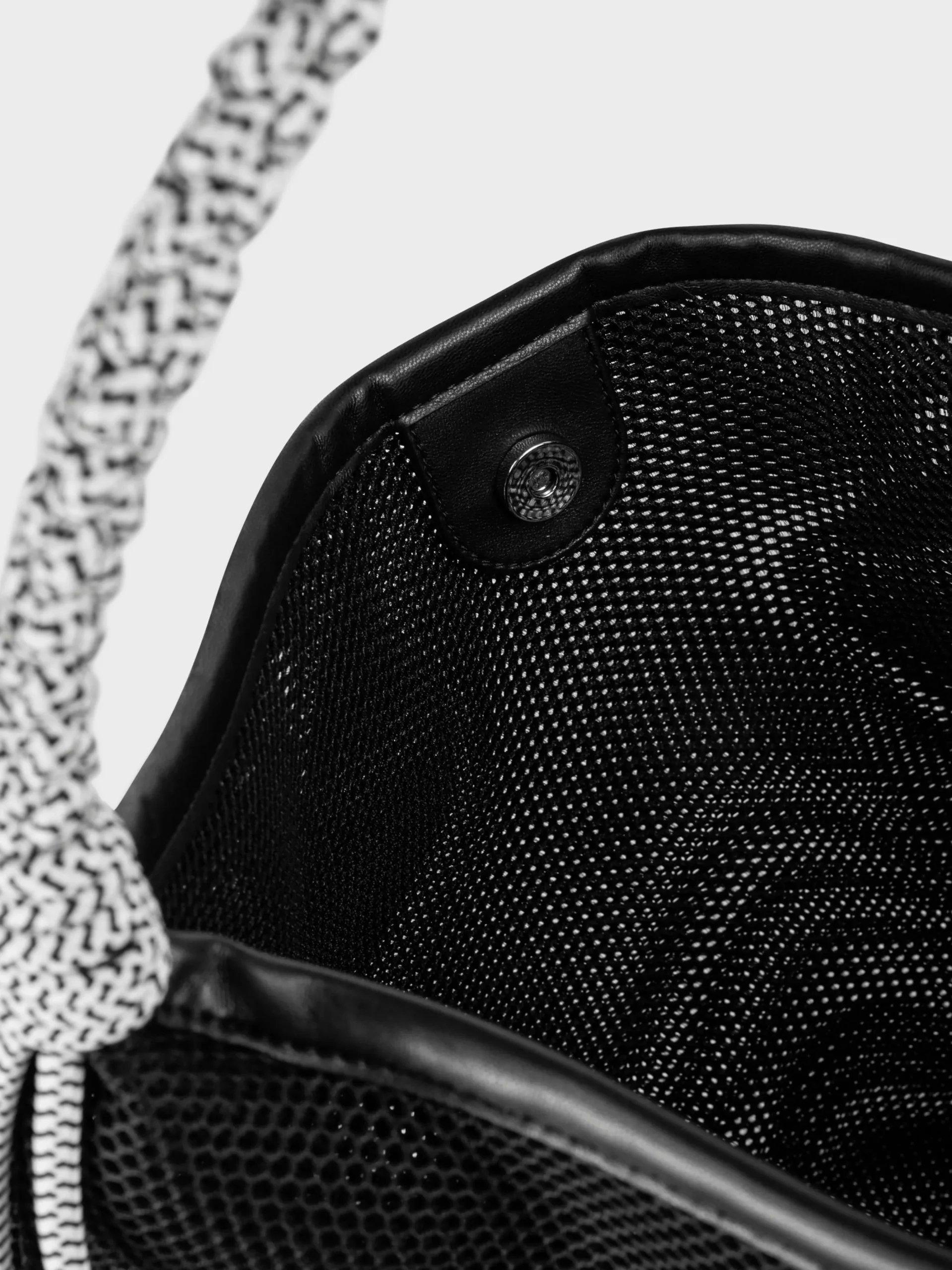 Marc Cain Taschen-SHOPPER BAG AUS MESH black