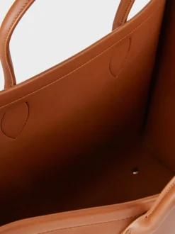 Marc Cain Taschen-SHOPPER BAG MIT APPLIKATION bright ochre