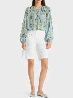 Marc Cain Hosen-SHORTS IM CHINO-STYLE - MODELL FINIKE white