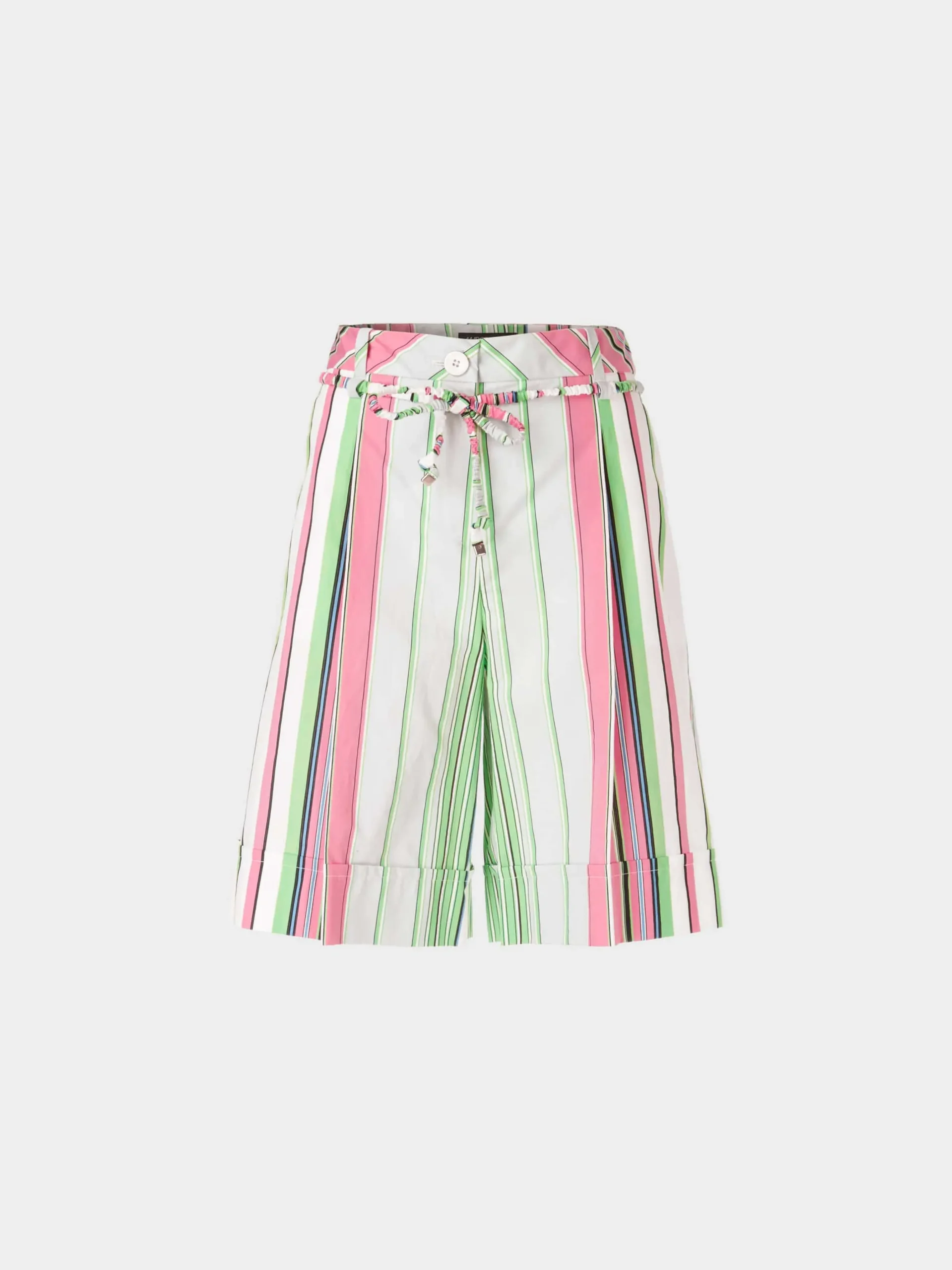 Marc Cain Hosen-SHORTS MIT LÄNGSSTREIF – MODELL WICHITA smoky ice new
