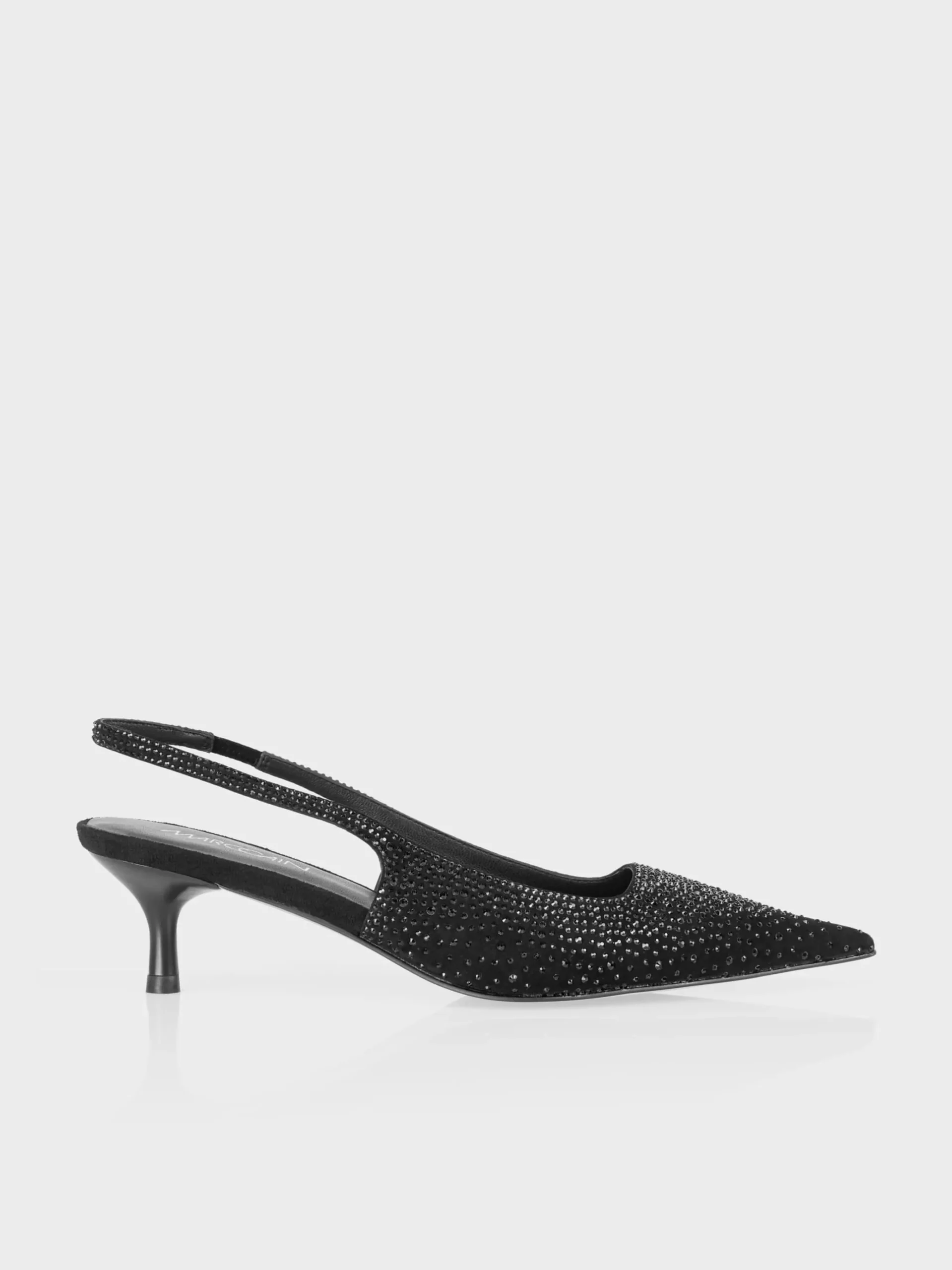 Marc Cain Schuhe-SLINGPUMPS MIT KRISTALLEN black