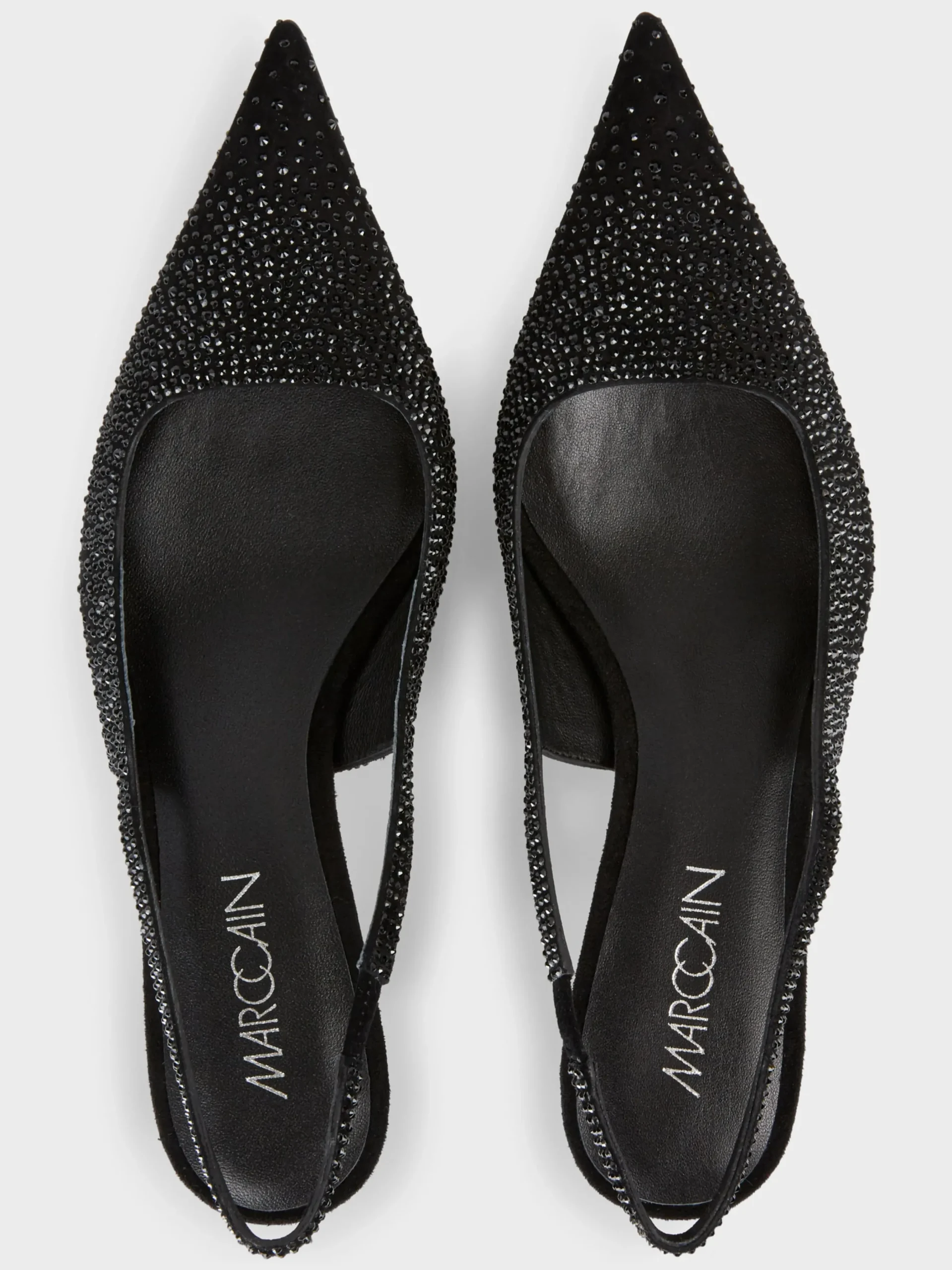 Marc Cain Schuhe-SLINGPUMPS MIT KRISTALLEN black