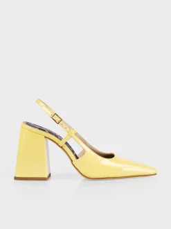 Marc Cain Schuhe-SLINGS IN LACKLEDER 