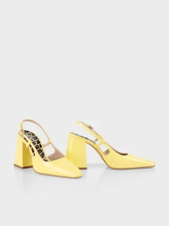 Marc Cain Schuhe-SLINGS IN LACKLEDER 