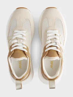 Marc Cain Schuhe-SNEAKER IM MATERIALMIX smoke