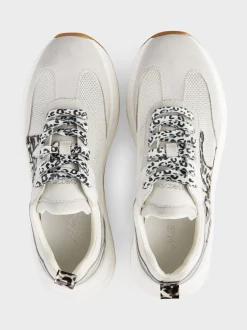 Marc Cain Schuhe-SNEAKER IM MATERIALMIX white