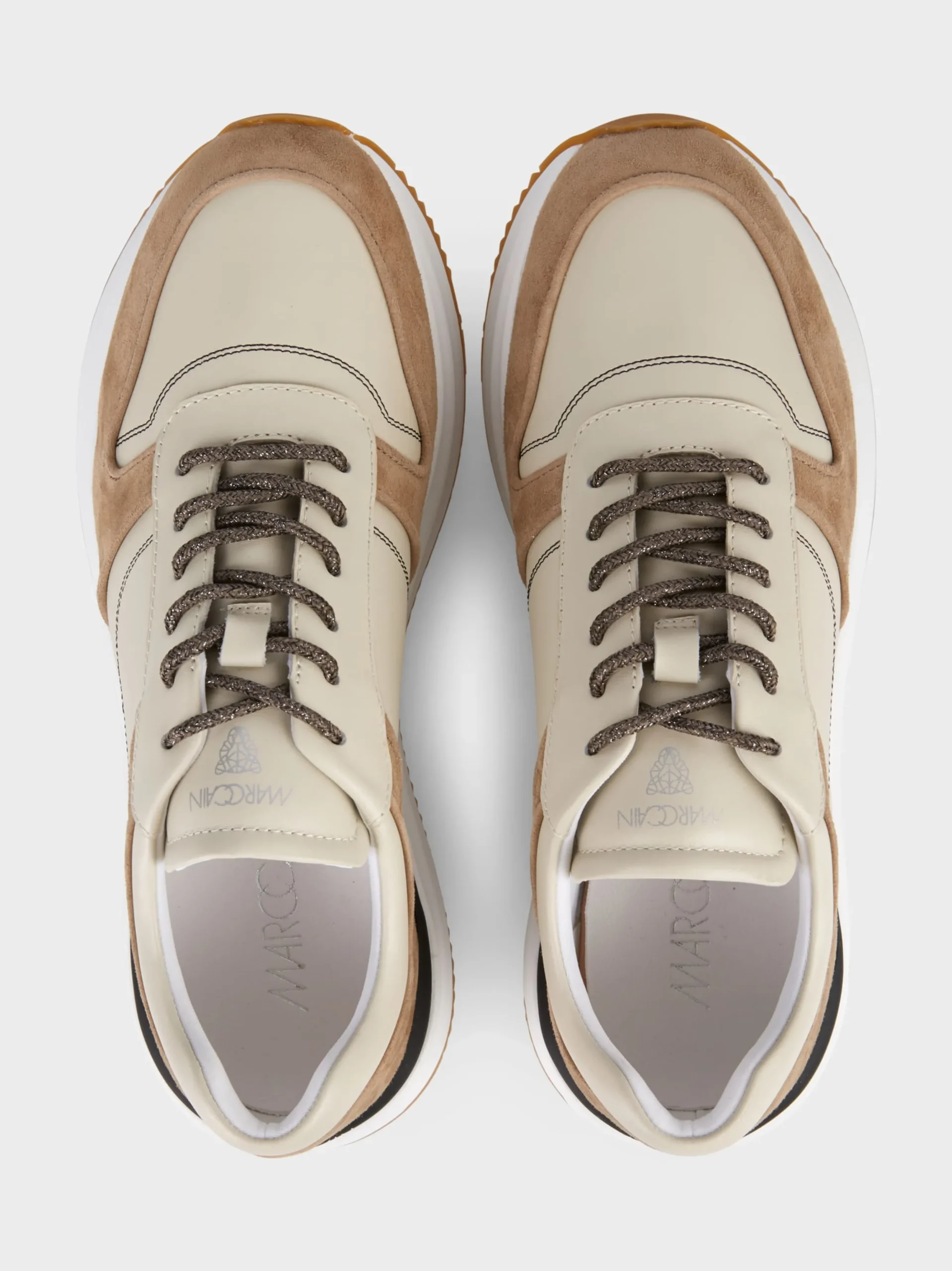 Marc Cain Schuhe-SNEAKER IN TRENDIGER LAUFSCHUH-OPTIK smoke