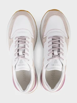 Marc Cain Schuhe-SNEAKER IN TRENDIGER LAUFSCHUH-OPTIK white