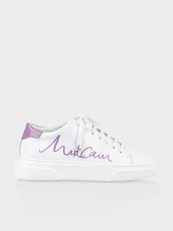 Marc Cain Schuhe-SNEAKERS MIT SCHRIFTZUG pink lavender